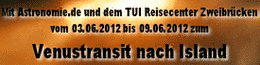 Zum Venustransit nach Island