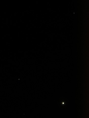  Regulus, Saturn und Venus am 14.10.2007
