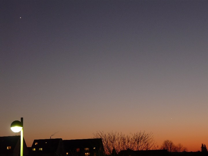 Venus und Jupiter am 28.12.2008