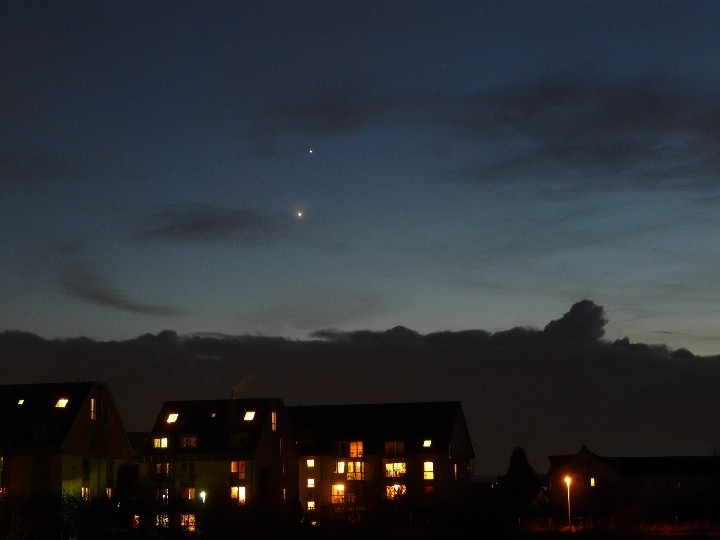 Venus und Jupiter am 30.11.2008