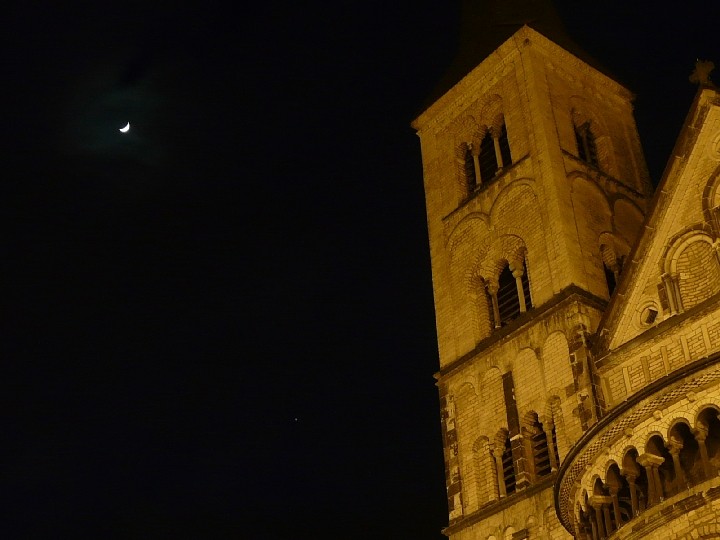 Venus und Mond  am 31.01.2009